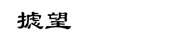 摅望