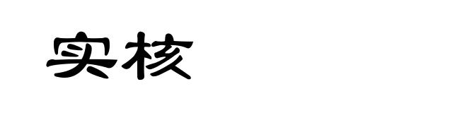 实核