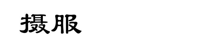 摄服