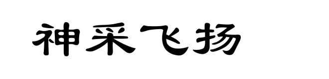 神采飞扬