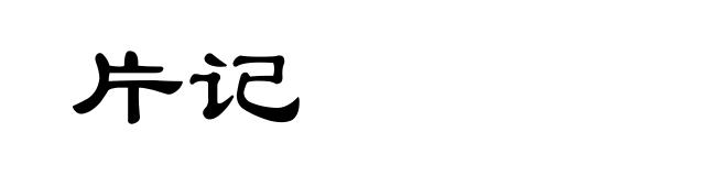 片记