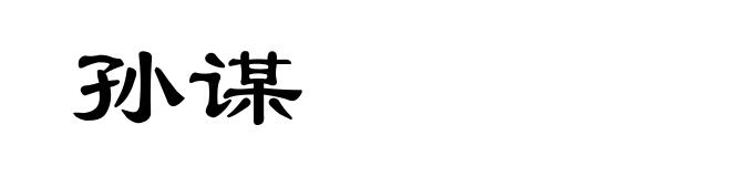 孙谋