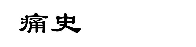 痛史