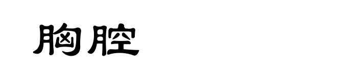 胸腔