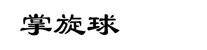 掌旋球