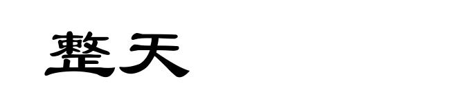 整天