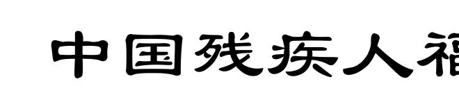 中国残疾人福利基金会