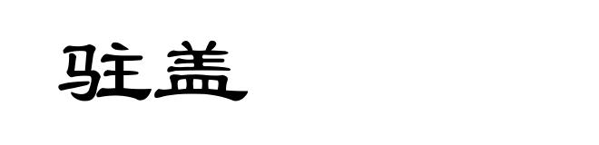 驻盖