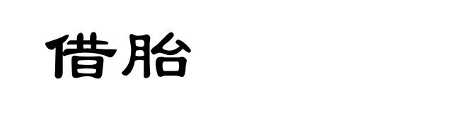 借胎
