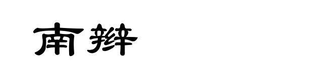 南辫