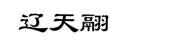 辽天翮