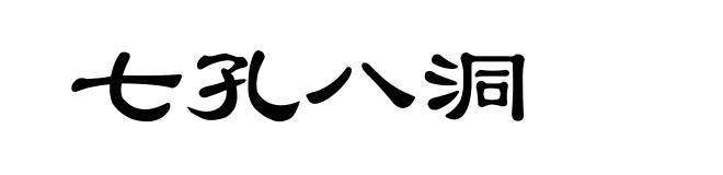 七孔八洞