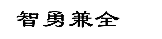 智勇兼全