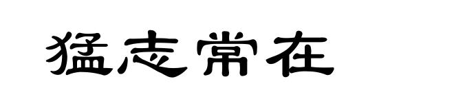 猛志常在