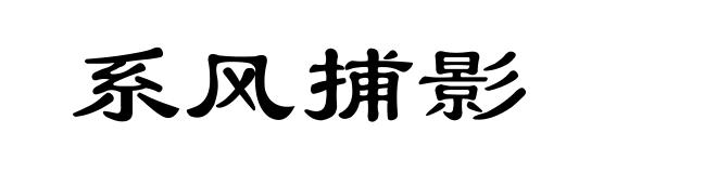 系风捕影