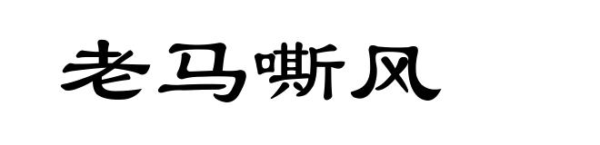 老马嘶风