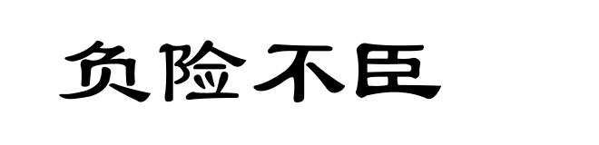 负险不臣