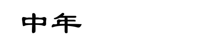 中年
