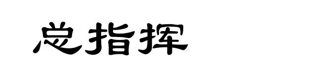 总指挥