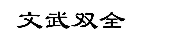 文武双全