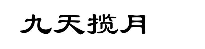 九天揽月