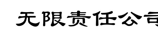 无限责任公司