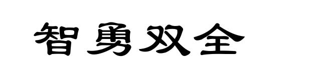 智勇双全
