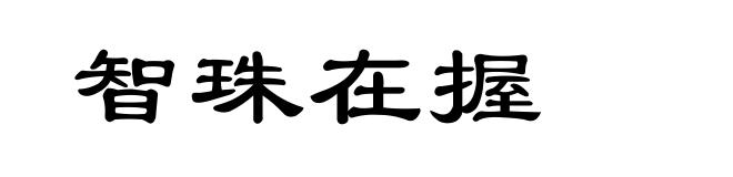 智珠在握