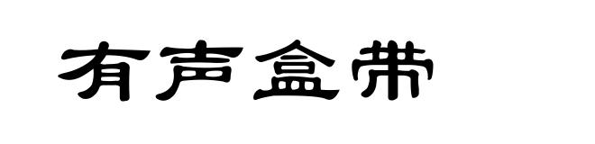 有声盒带