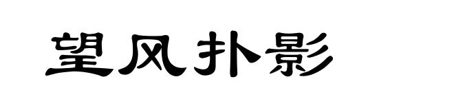 望风扑影