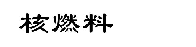 核燃料