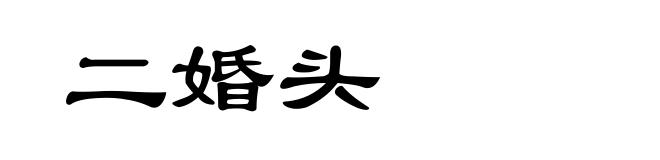 二婚头