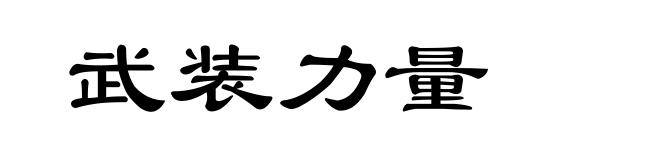 武装力量