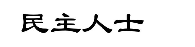 民主人士