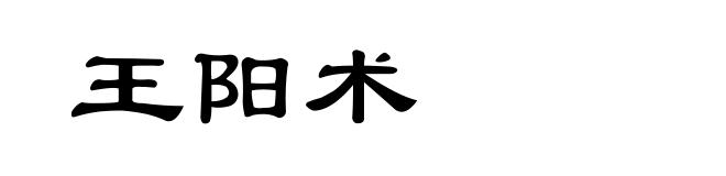 王阳术