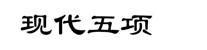 现代五项