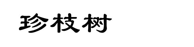 珍枝树