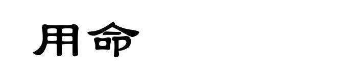 用命
