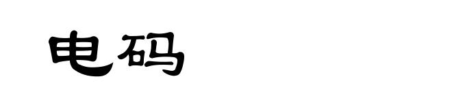 电码