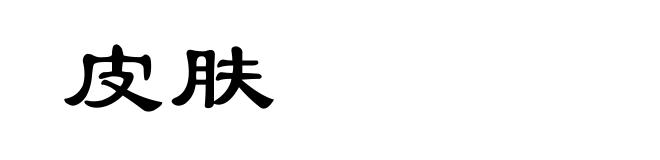 皮肤