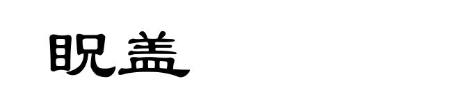 眖盖