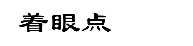 着眼点