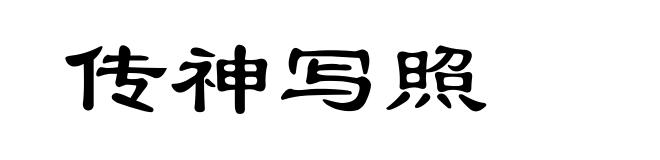 传神写照