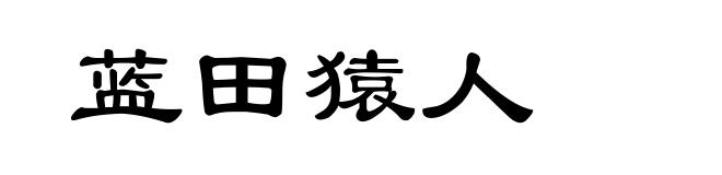 蓝田猿人