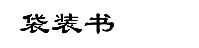 袋装书