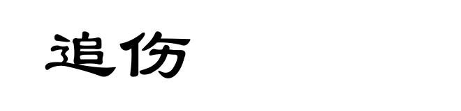 追伤