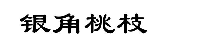 银角桃枝