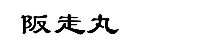 阪走丸