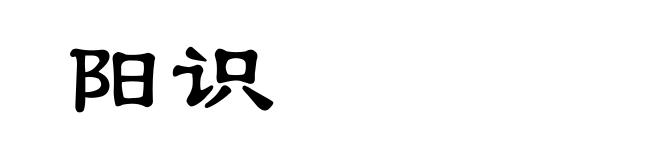 阳识