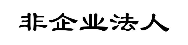 非企业法人